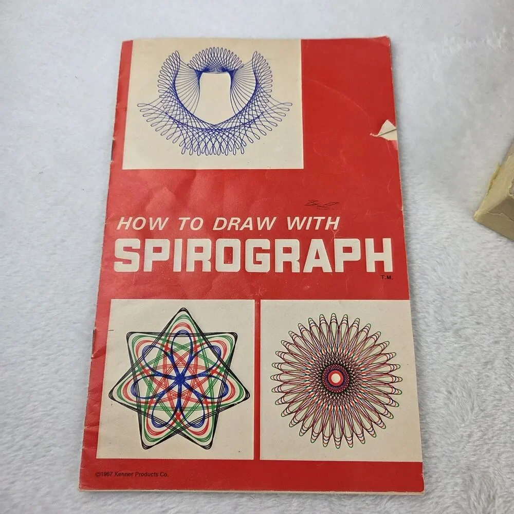 1970‎ Kenner Spirograph Drawing Set Vintage #401 Drawing Set COMPLETE No Pens
